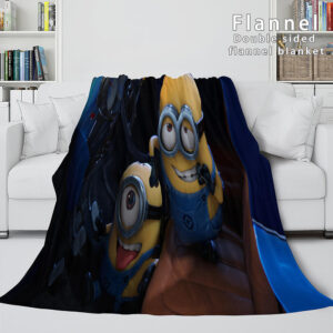 Cute Minions Cosplay Blanket 301