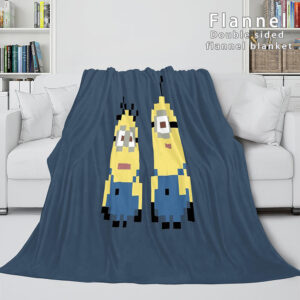Cute Minions Cosplay Blanket 724