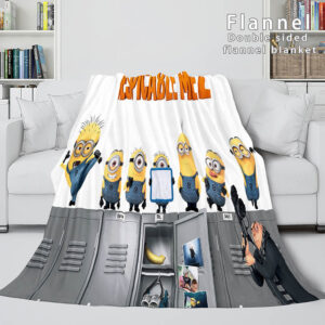 Cute Minions Cosplay Blanket 137