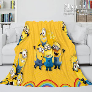 Cute Minions Cosplay Blanket 145