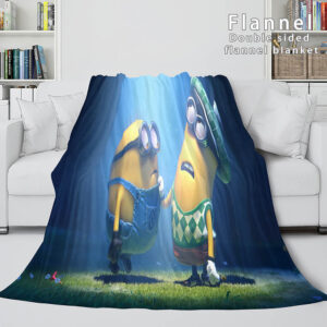 Cute Minions Cosplay Blanket 376