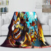Cute Minions Cosplay Blanket 527