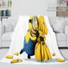 Cute Minions Cosplay Blanket 997