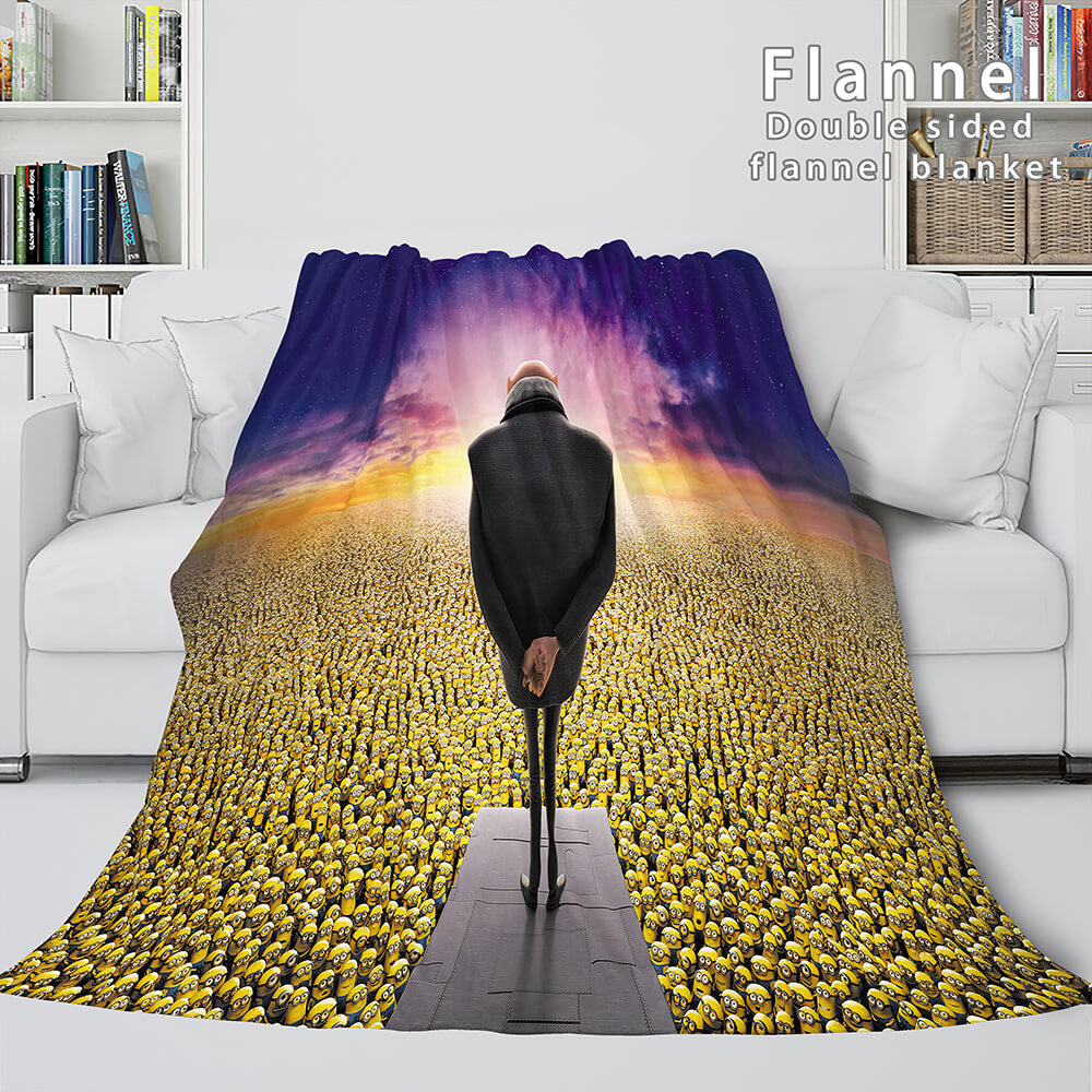 Cute Minions Cosplay Blanket 718 Cute Minions Cosplay Blanket 718