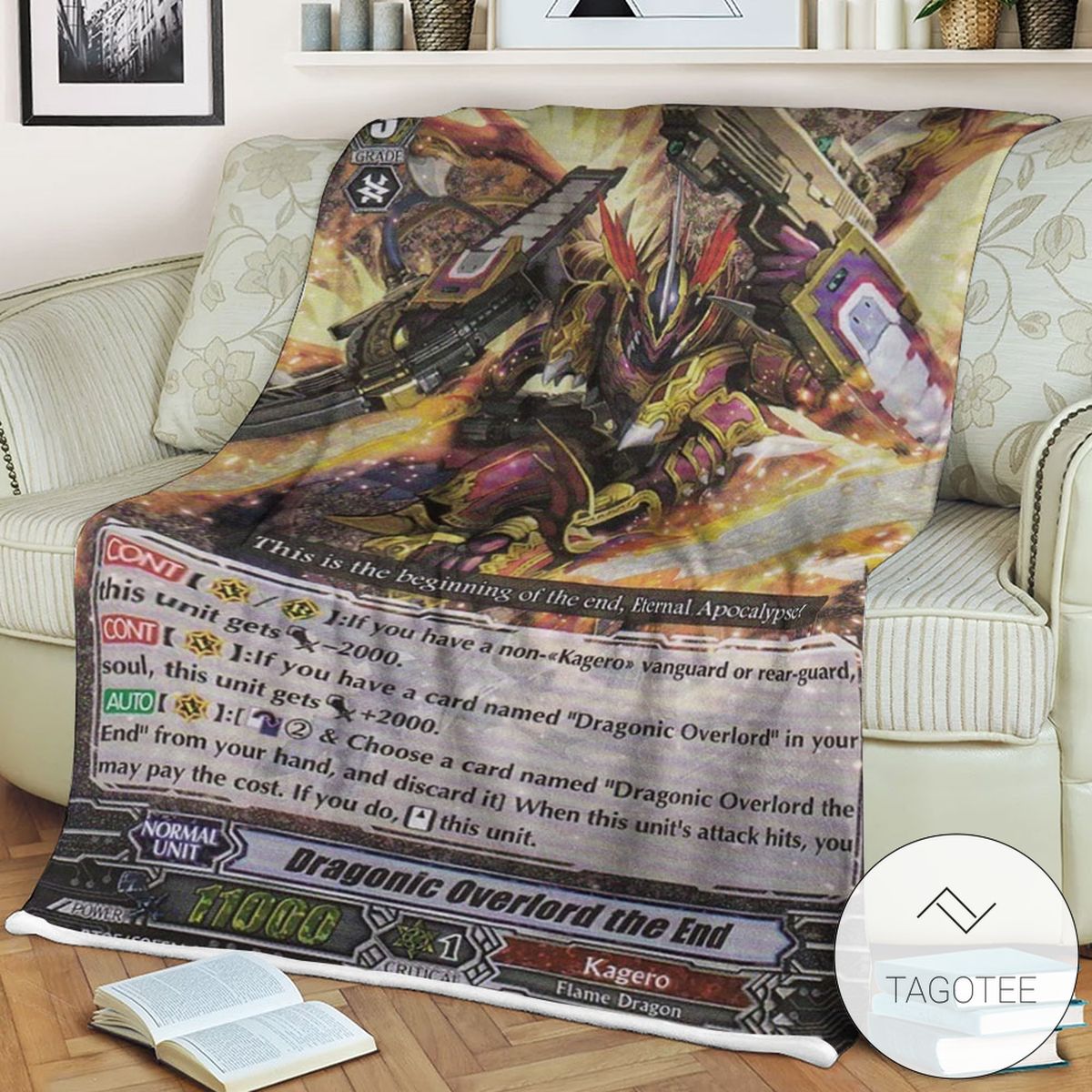 Cv Dragonic Overlord The End Cardfight Vanguard Blanket Cv Dragonic Overlord The End Cardfight Vanguard Blanket