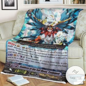 Cv Goddess Of The Full Moon Tsukuyomi Cardfight Vanguard Blanket Tagotee