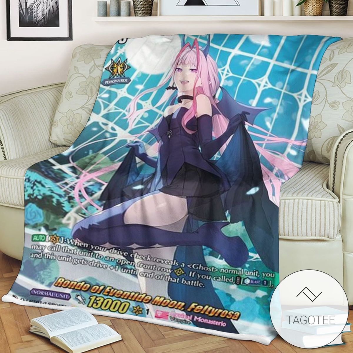 Cv Rondo Of Eventide Moon Feltyrosa Lsr Cardfight Vanguard Blanket Cv Rondo Of Eventide Moon Feltyrosa Lsr Cardfight Vanguard Blanket