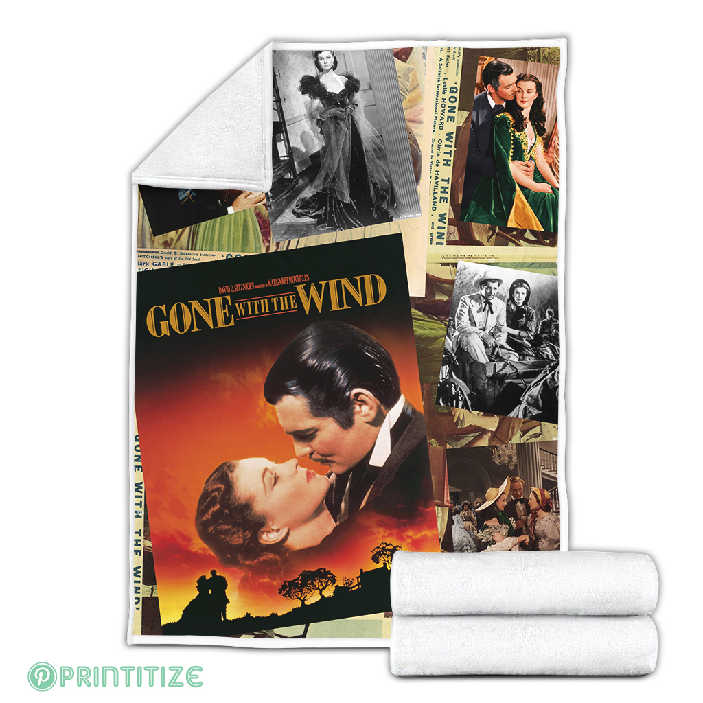 Gone With The Wind 1939 Fleece Blanket Gone With The Wind 1939 Fleece Blanket