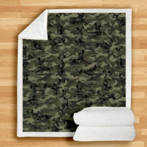 Dalmatian Camo Blanket