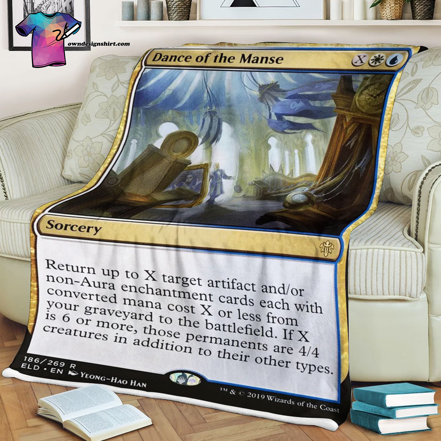 Dance Of The Manse Game Magic The Gathering Blanket Dance Of The Manse Game Magic The Gathering Blanket