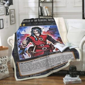 Dante Traveler Of The Burning Abyss Blanket