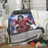 Dante Traveler Of The Burning Abyss Soft Blanket
