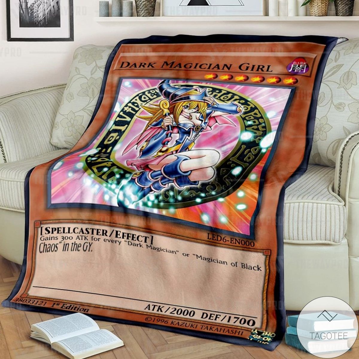 Dark Magician Girl Custom Blanket Dark Magician Girl Custom Blanket