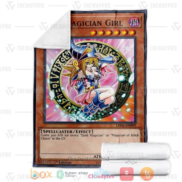 Dark-Magician-Girl-Custom-Soft-Blanket-1