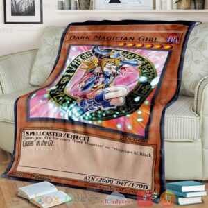 Dark Magician Girl Custom Soft Blanket