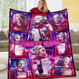 Dc Comics Harley Quinn Blanket