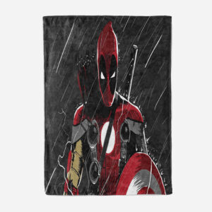 Deadpool Pattern Blanket 878
