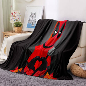 Deadpool Pattern Blanket 702