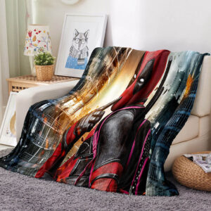 Deadpool Pattern Blanket 963