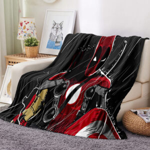 Deadpool Pattern Blanket 346