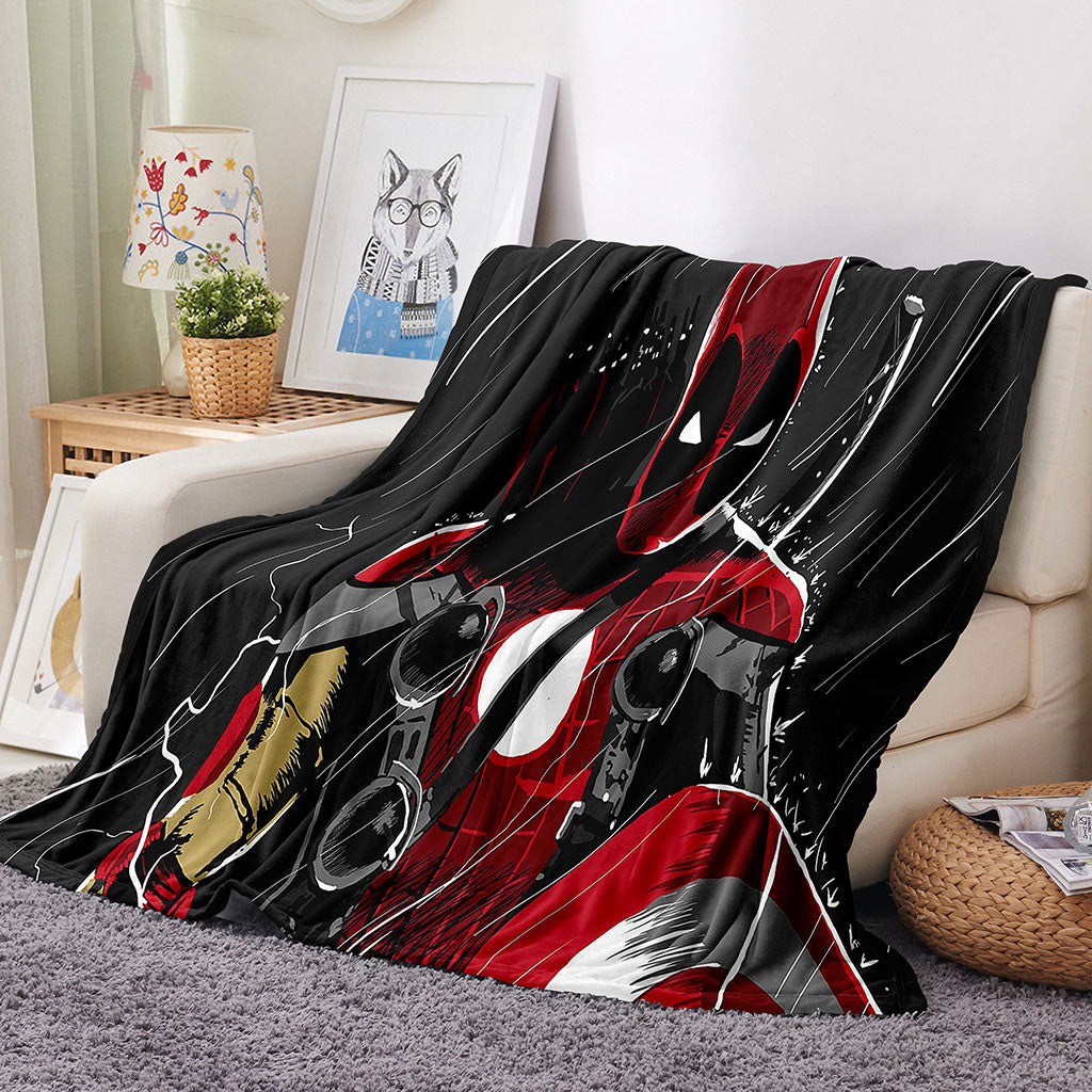 Deadpool Pattern Blanket 346 Deadpool Pattern Blanket 346