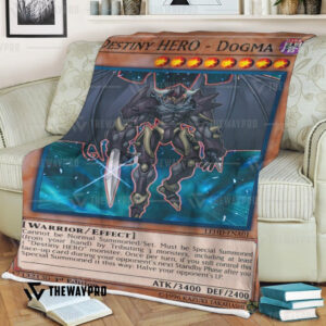 Destiny Hero Dogma Yu Gi Oh Blanket