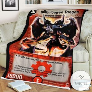 Dm Billion Degree Dragon Duel Masters Sherpa Blanket Tagotee
