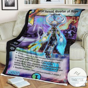 Dm Wise Starnoid Avatar Of Hopeduel Masters Sherpa Blanket