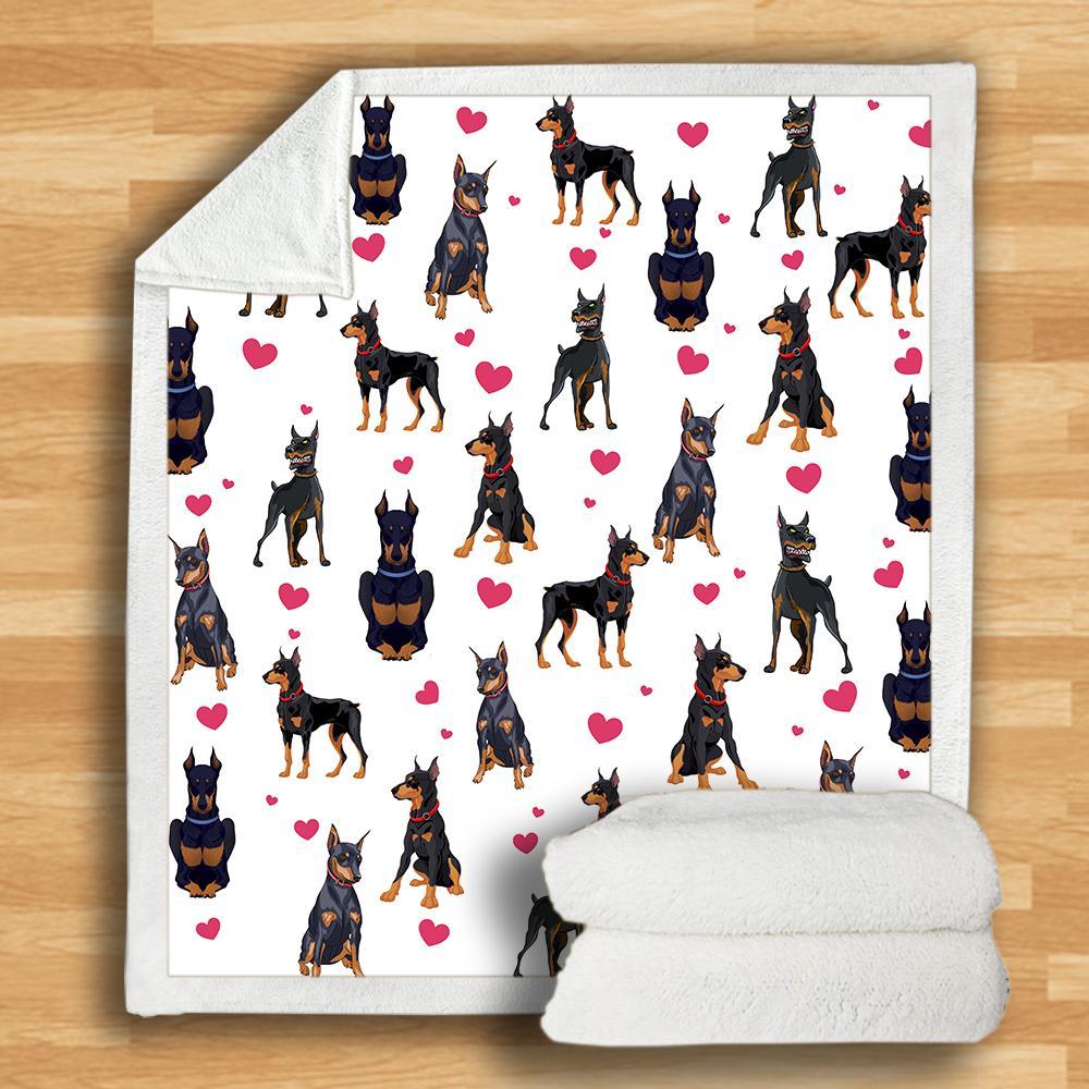 Doberman Pinscher Blanket Doberman Pinscher Blanket