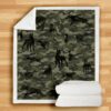 Doberman Camo Blanket