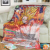 Dragon Ball Son Goku Resolve Renewed Card Blanket