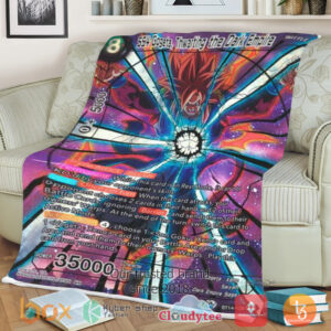 Dragon Ball Ss4 Gogeta Thwarting The Dark Empire Sherpa Blanket
