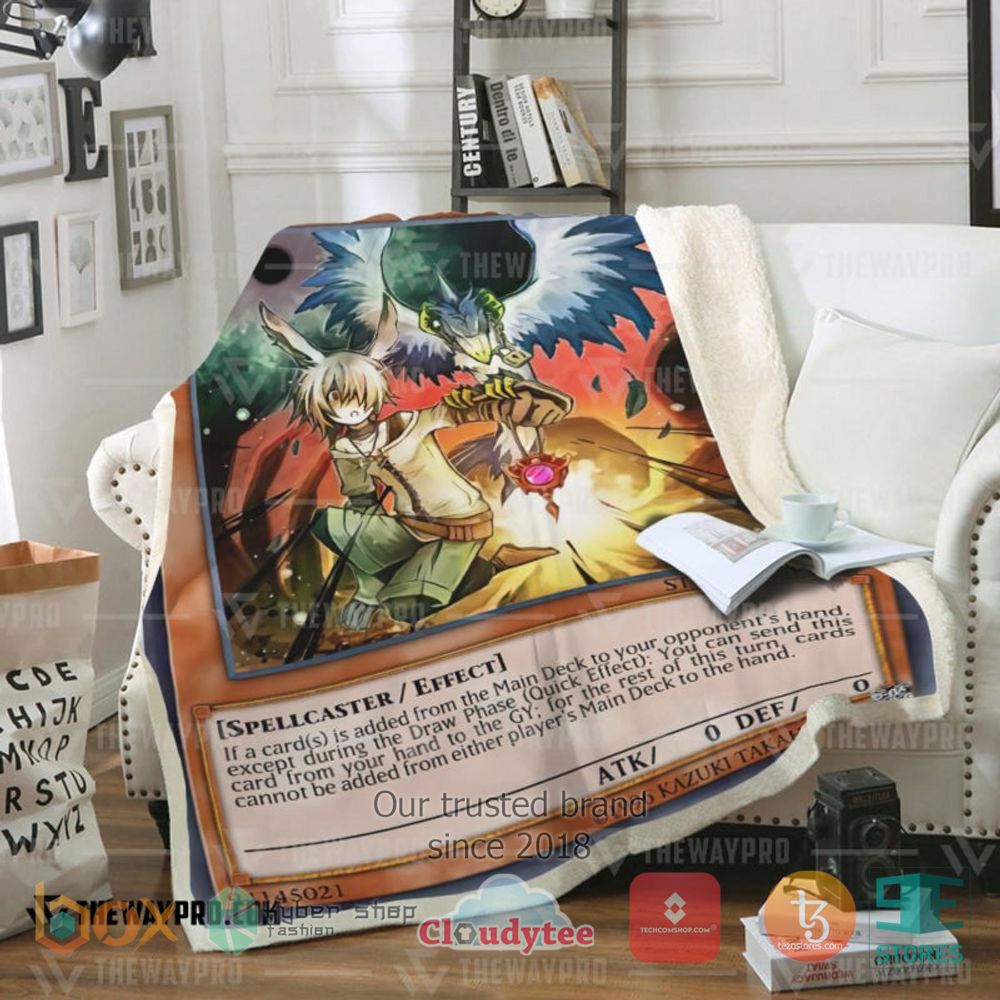 Droll Lock Bird Soft Blanket Droll Lock Bird Soft Blanket