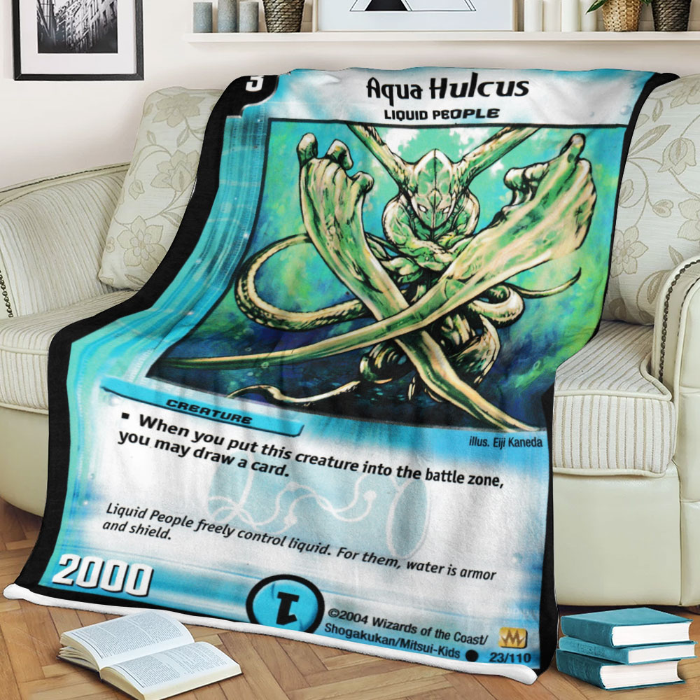 Duel Masters Aqua Hulcus Blanket Duel Masters Aqua Hulcus Blanket