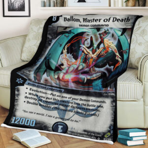 Duel Masters Ballom Master Of Death Blanket