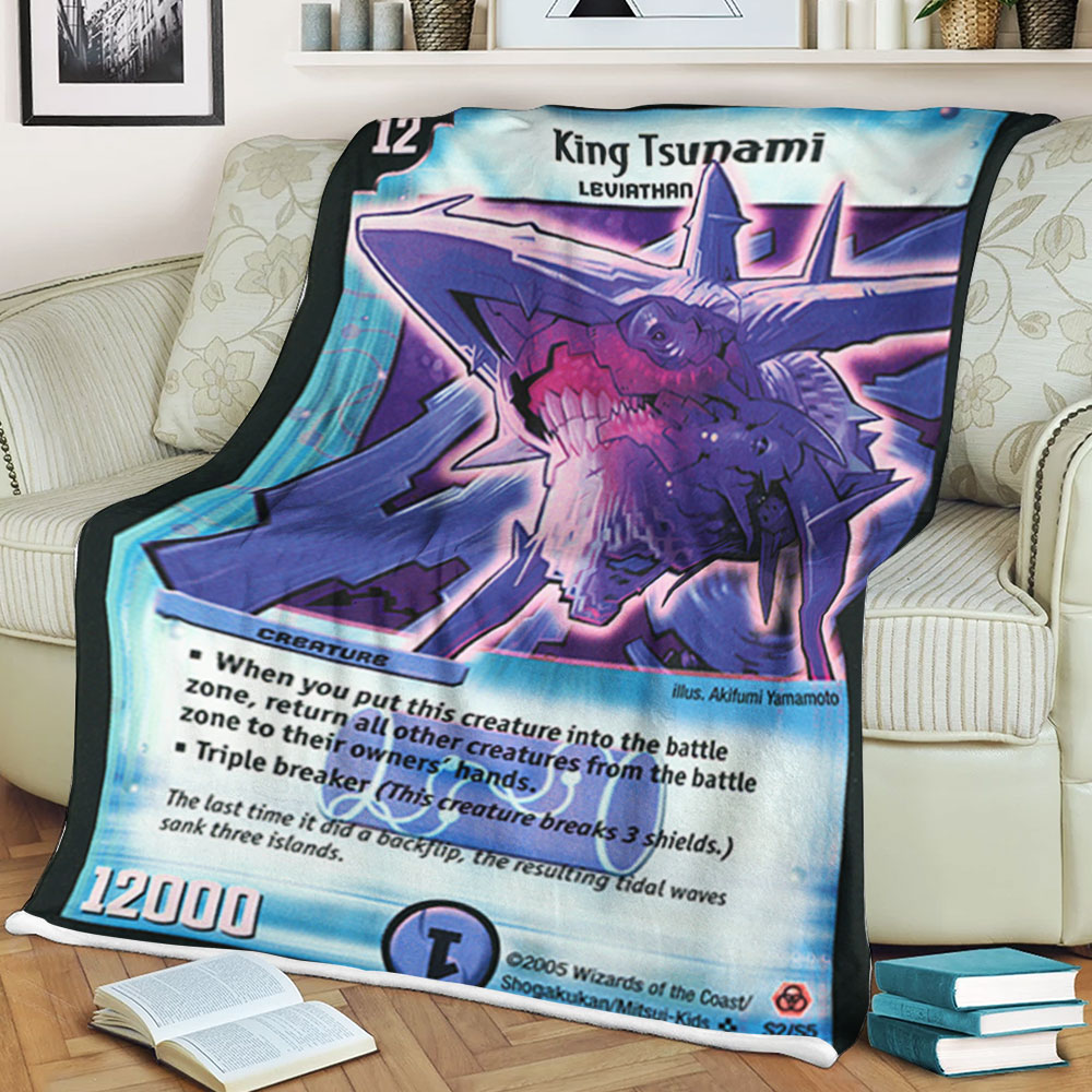 Duel Masters King Tsunami Blanket Duel Masters King Tsunami Blanket