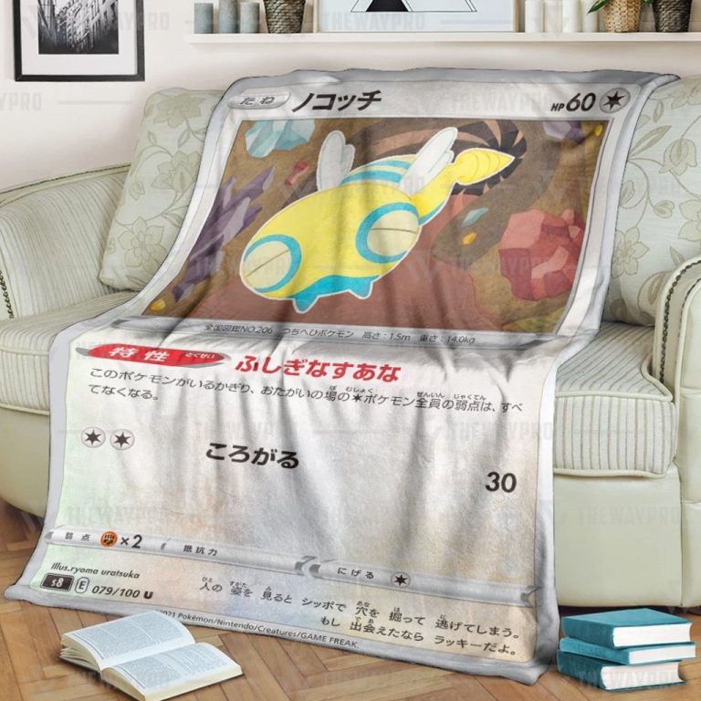 Dunsparce-Japanese-Card-Pokemon-Blanket-2