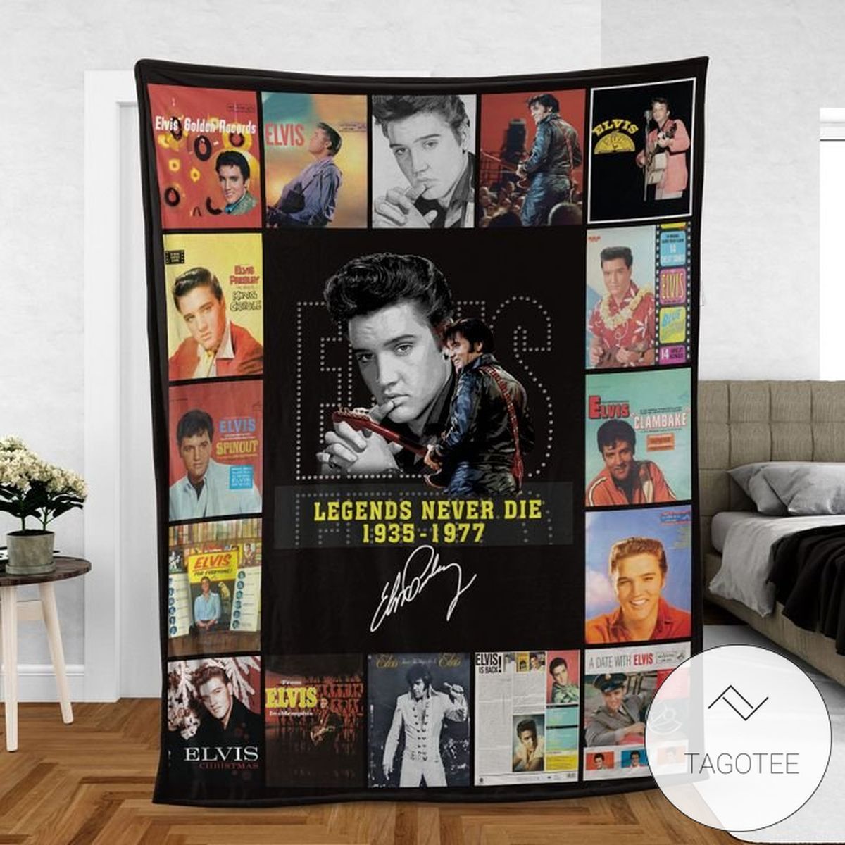 Elvis Presley Legend Never Die Blanket Elvis Presley Legend Never Die Blanket