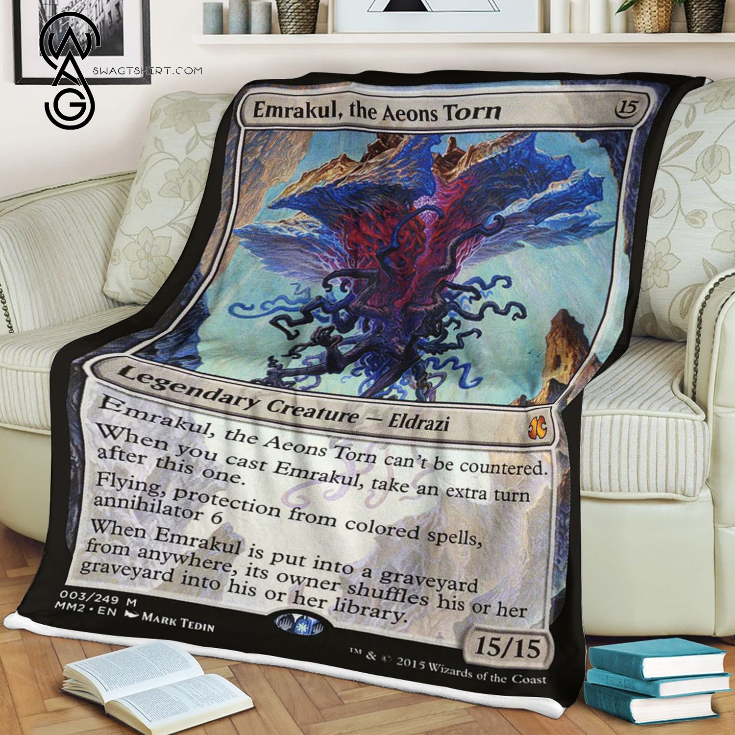 Emrakul The Aeons Torn Game Magic The Gathering Blanket Emrakul The Aeons Torn Game Magic The Gathering Blanket