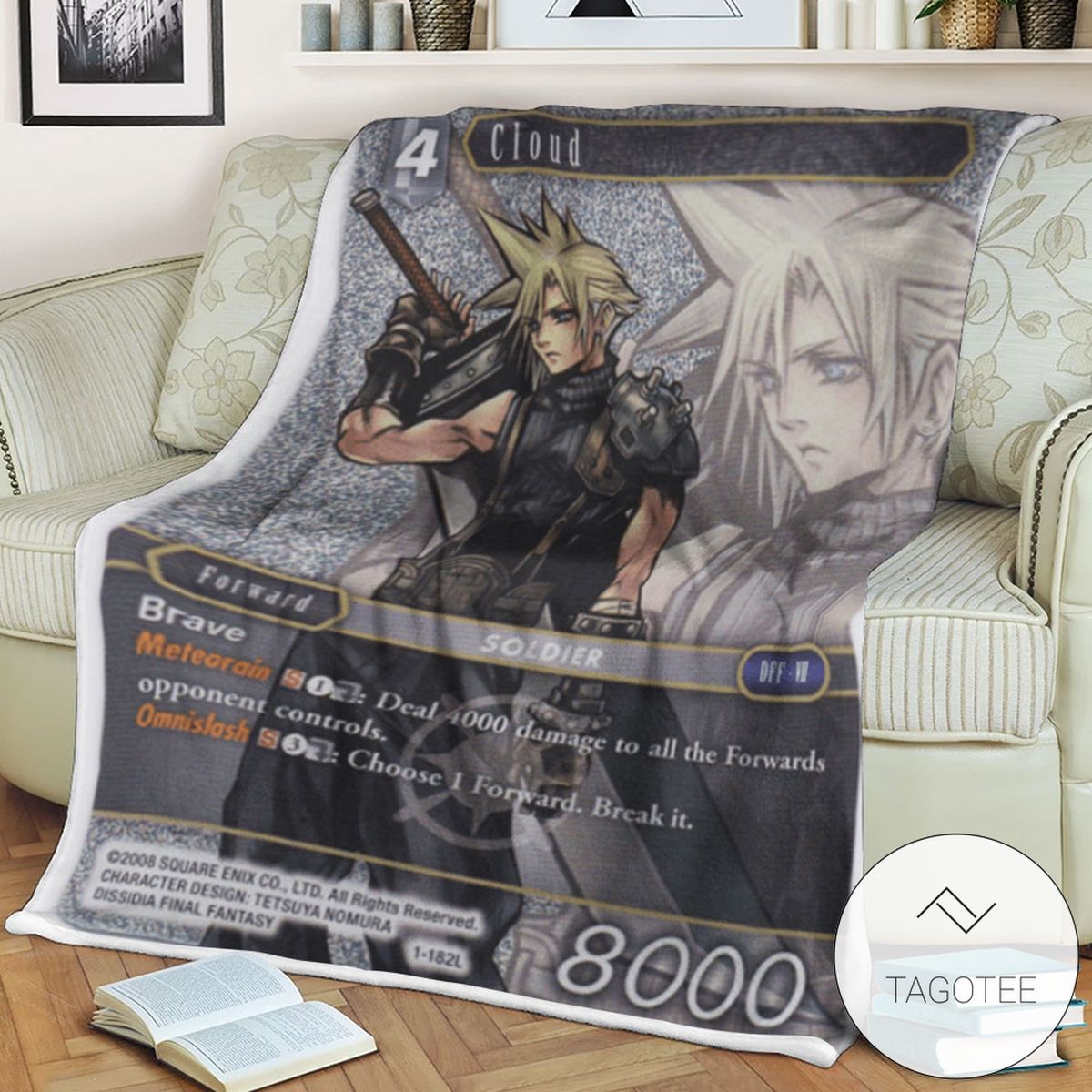 Ff Final Fantasy Cloud 2 Blanket Ff Final Fantasy Cloud 2 Blanket
