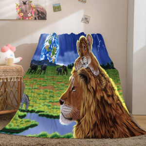 Fiercely Lion Blanket 782