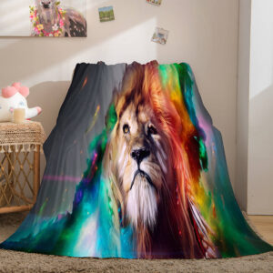 Fiercely Lion Blanket 915