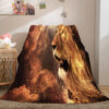 Fiercely Lion Blanket 414