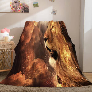 Fiercely Lion Blanket 414