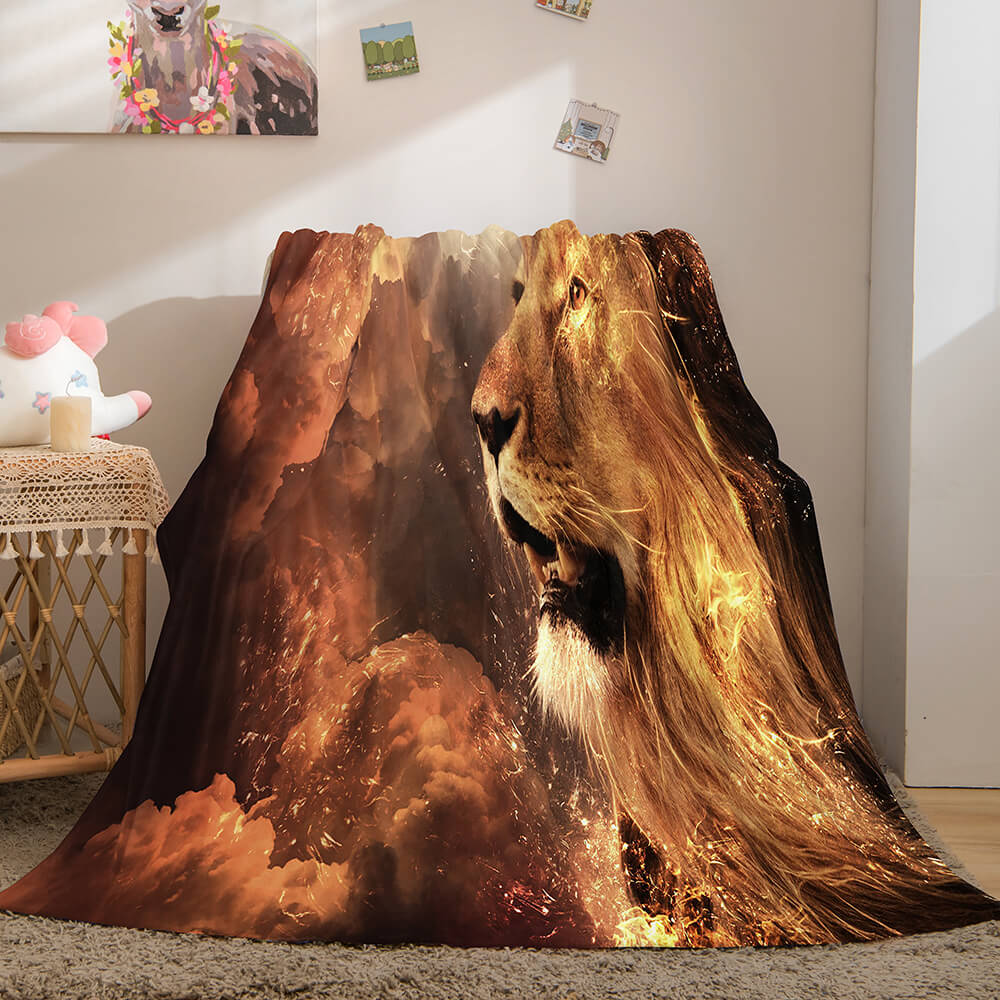 Fiercely Lion Blanket 414 Fiercely Lion Blanket 414