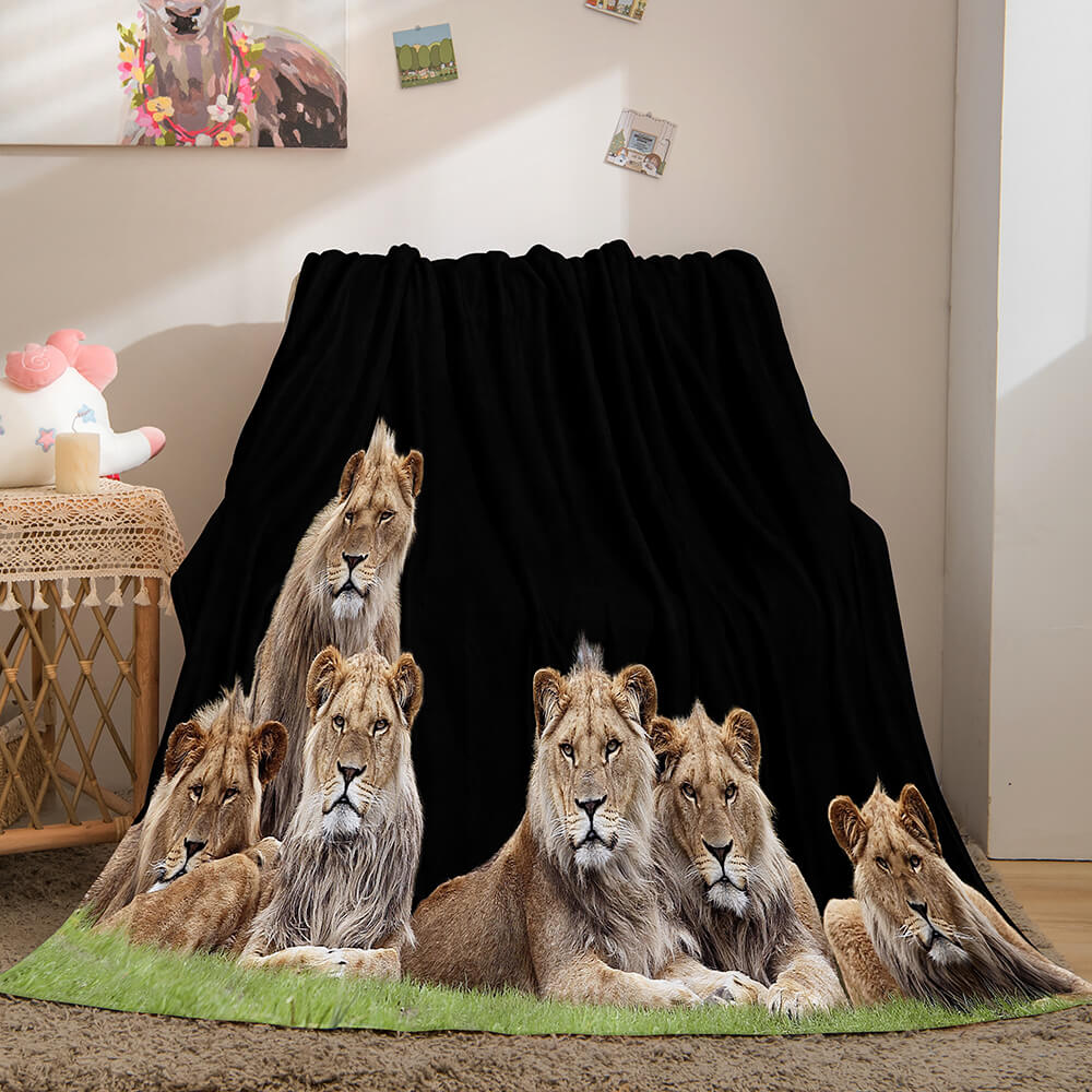 Fiercely Lion Blanket 575 Fiercely Lion Blanket 575