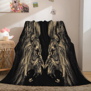 Fiercely Lion Blanket 360