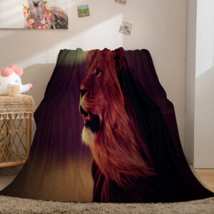Fiercely Lion Blanket 731