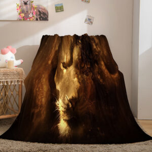 Fiercely Lion Blanket 834