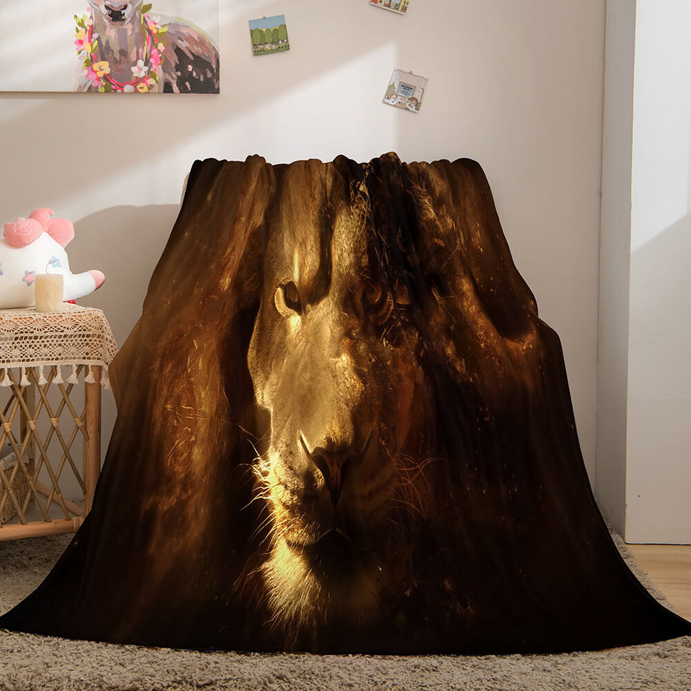 Fiercely Lion Blanket 834 Fiercely Lion Blanket 834